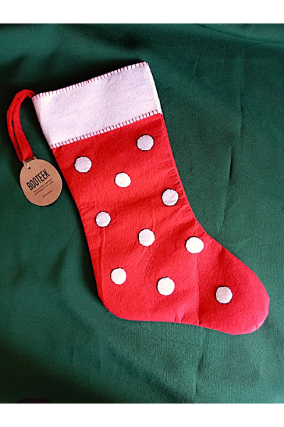 Printed Stocking - Santa 